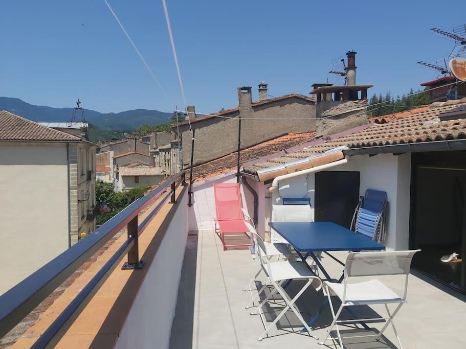 Superbe appartement au cœur des cévennes Avèze Exterior foto