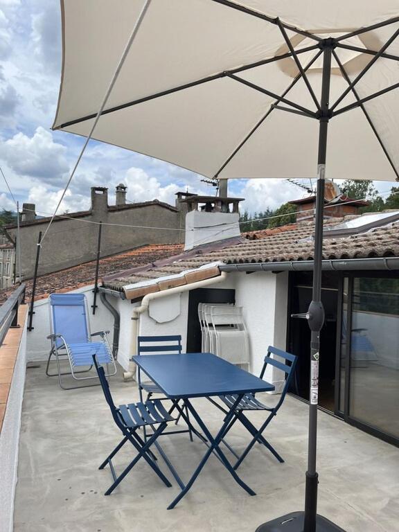 Superbe appartement au cœur des cévennes Avèze Exterior foto